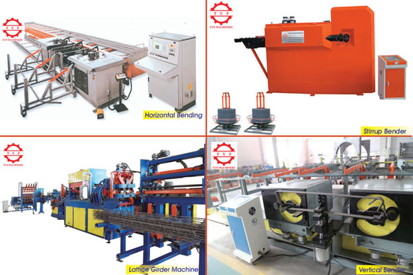 CNC rebar processing machines