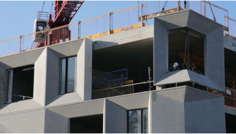 Different types of precast concrete products 6 Precast fa%C3%A7ade fins