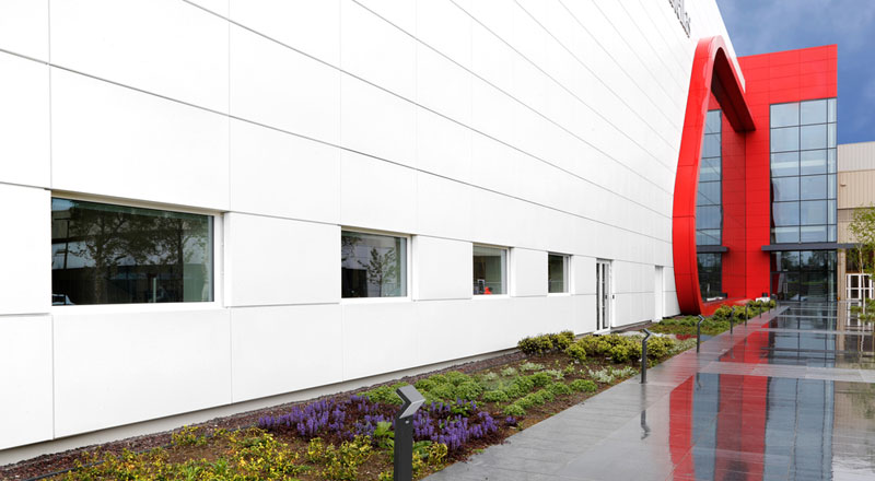 Insulated wall facade Insulated wall facade