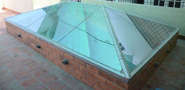 skylights used in buildings,