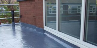 Concrete deck waterproofing membrane