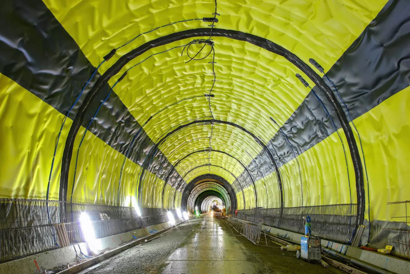 Tunnel Waterproofing - Different Components and Types