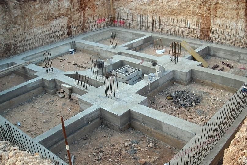 Different types of Foundation used in Building and Structures