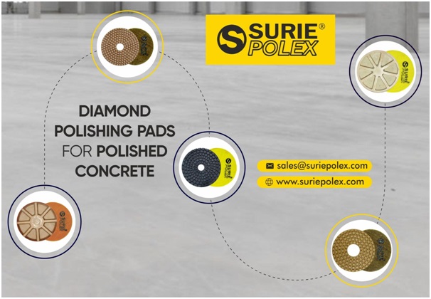 Details about   Diamond Polishing Pad Sponge Grain Wet Cut Easy Floors Concrete Hand Brick Tile 