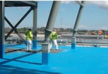 Structural waterproofing for Roofs with Blueshield PmB
