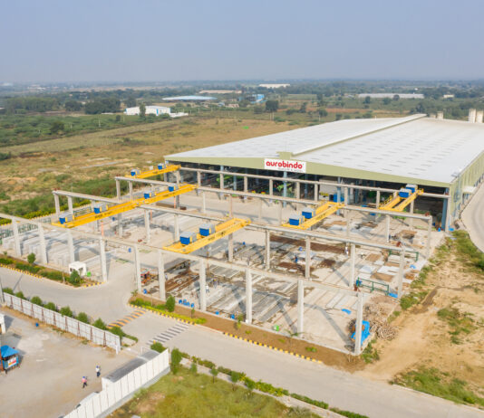 Aurobindo Realty Precast Plant in Hyderabad