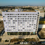 The project, developed by Archikubik, is an 11-story building in the heart of the new Port-Marianne