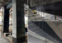 Structural retrofitting of beams and columns